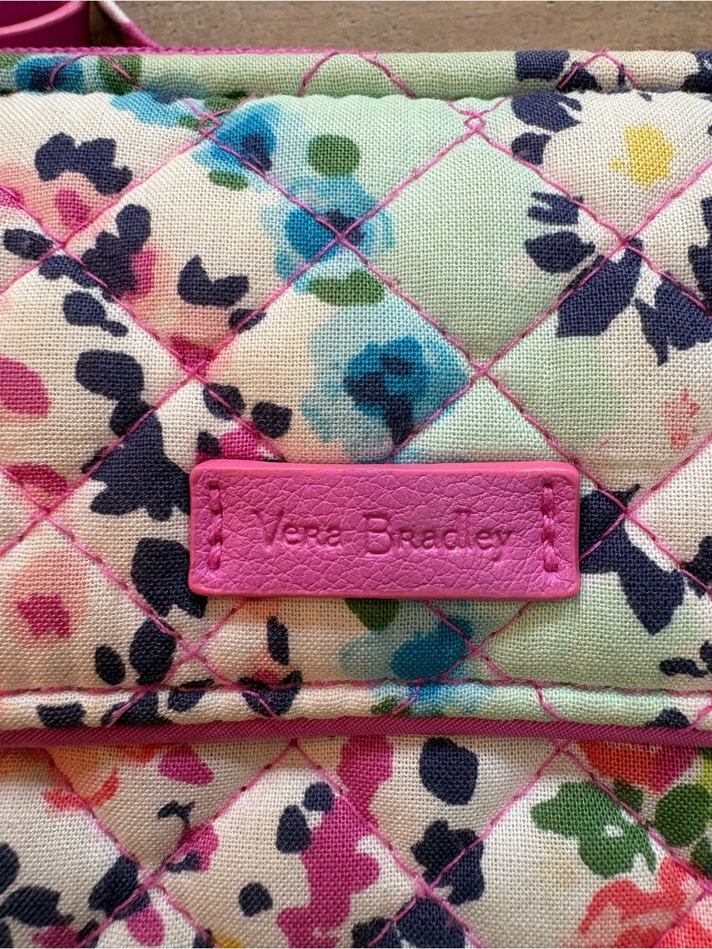 Vera Bradley Trellis Patchwork RFID All-In-One Crossbody Bag - Picture 5 of 7